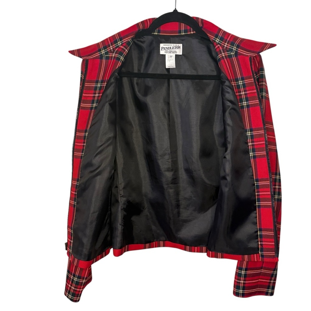 Pendleton Lightweight Merino Wool Zip Jacket/Card… - image 5